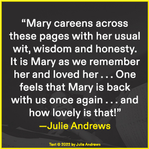 Shy by Mary Rodgers and Jesse Green Julie Andrews quote