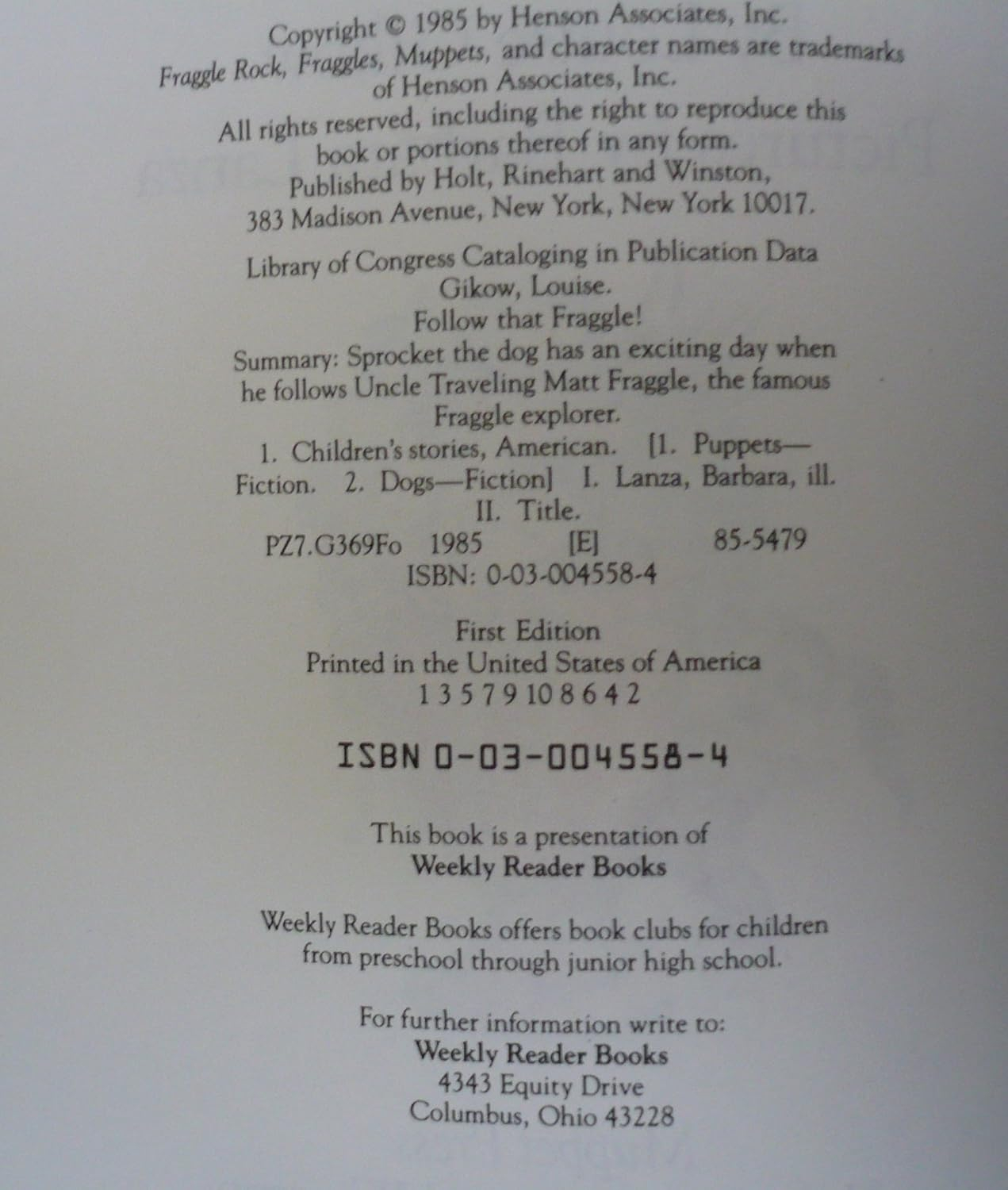 Sprocket, Dog Detective (Fraggle Rock Books) - Image 8