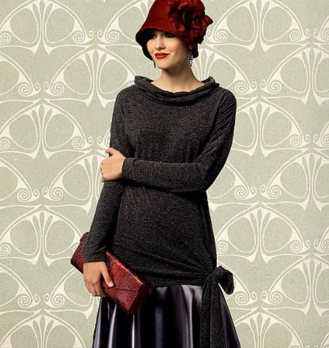 BUTTERICK PATTERNS B5858 Misses' Top, Skirt and Pants Sewing Template, Size A5 - Image 3