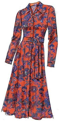 VOGUE PATTERNS V8829F50 Misses' Petite Dress and Belt Sewing Pattern, Size F5 (16-18-20-22-24) - Image 6