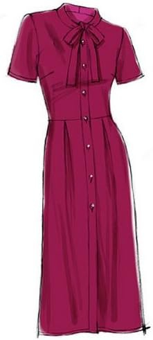 VOGUE PATTERNS V8829F50 Misses' Petite Dress and Belt Sewing Pattern, Size F5 (16-18-20-22-24) - Image 9