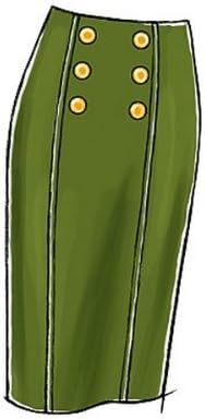 Vogue Patterns V8603 Misses' Skirt, Size EE (14-16-18-20) - Image 6