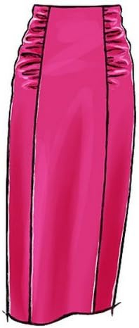 Vogue Patterns V8603 Misses' Skirt, Size EE (14-16-18-20) - Image 8