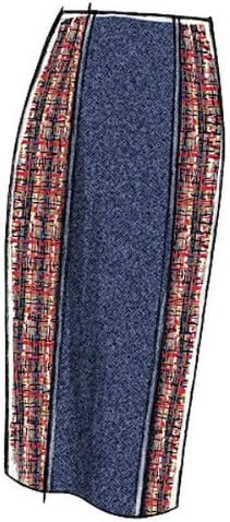 Vogue Patterns V8603 Misses' Skirt, Size EE (14-16-18-20) - Image 9