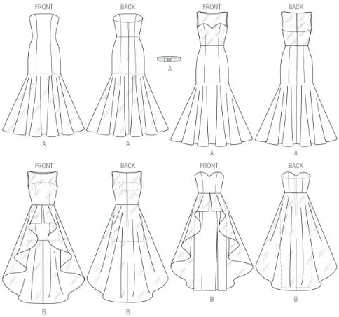 McCall's Pattern Company M6838 Misses' Dress Sewing Template, Size E5 - Image 3
