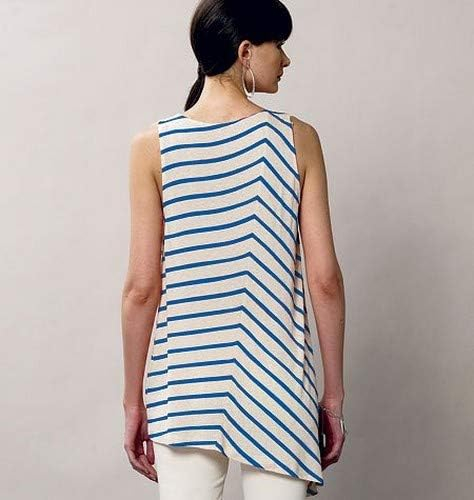 VOGUE PATTERNS V8881 Misses' Top Sewing Template, Size Y (XSM-SML-MED) - Image 4