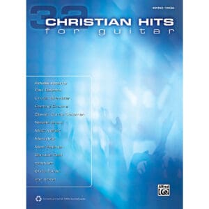 Alfred 32 Christian Hits for Guitar Book