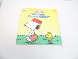 Snoopy Come Home  Golden Story Book 'n' Tape
