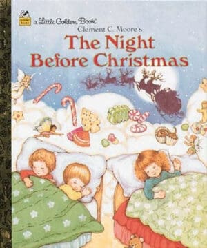 The Night Before Christmas (Little Golden Book) by Clement C. Moore (1987-01-01) Hardcover