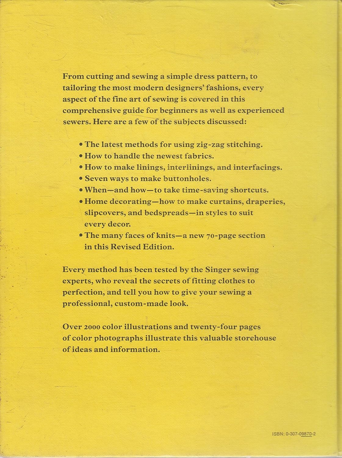 Singer Sewing Book - Image 3