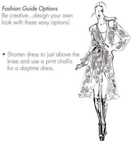 McCall Pattern Company M6790 Misses' Dress and Slip Sewing Template, Size F5 (16-18-20-22-24) - Image 5