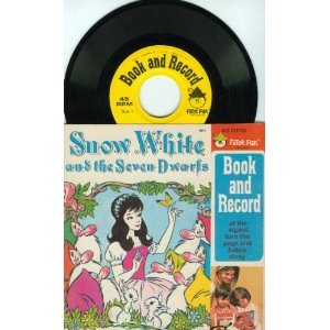 Snow White and the Seven Dwarfs Book and Record