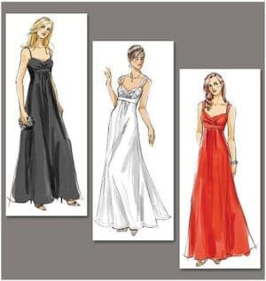 Vogue Patterns V8360 Misses' Dress, Size D (12-14-16)