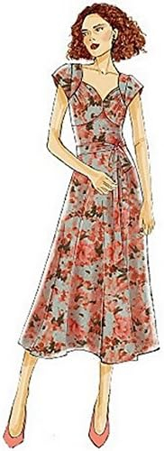Butterick Patterns B6320 Misses' Sweetheart-Neckline Dress and Jumpsuits, Size E5 (14-16-18-20-22) - Image 4