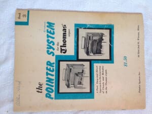 The Pointer System for the Thomas Organ Book 3