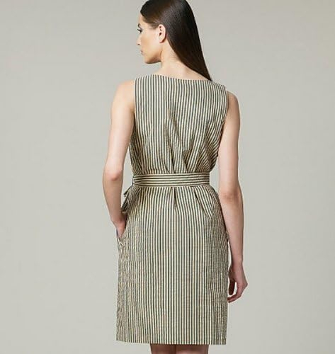 Vogue Patterns V1236 Misses' Dress and Belt, Size F5 (16-18-20-22-24) - Image 5