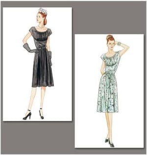 Vogue Patterns V8728 Misses' Dress and Belt, Size FF (16-18-20-22)