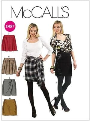 McCall's Patterns M6402 Misses' Lined and Unlined Skirts, Size AAX (4-6-8-10)