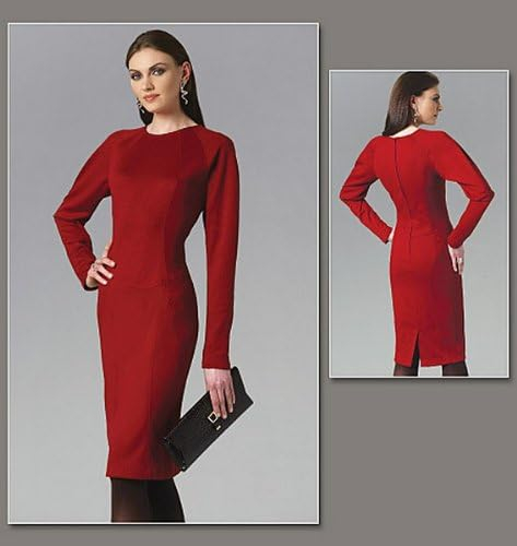 VOGUE PATTERNS V8744 Misses' Dress, Size DD (12-14-16-18) - Image 3