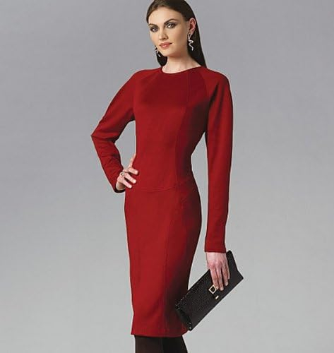 VOGUE PATTERNS V8744 Misses' Dress, Size DD (12-14-16-18) - Image 4