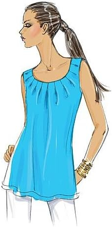 BUTTERICK PATTERNS B5354 Misses' Top, Size EE (14-16-18-20) - Image 3