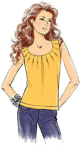 BUTTERICK PATTERNS B5354 Misses' Top, Size EE (14-16-18-20) - Image 4