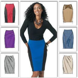 BUTTERICK PATTERNS B5566 Misses' Skirt, Size AA (6-8-10-12)
