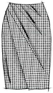 BUTTERICK PATTERNS B5566 Misses' Skirt, Size AA (6-8-10-12) - Image 3