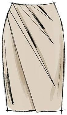 BUTTERICK PATTERNS B5566 Misses' Skirt, Size AA (6-8-10-12) - Image 4