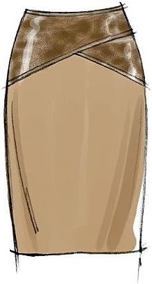 BUTTERICK PATTERNS B5566 Misses' Skirt, Size AA (6-8-10-12) - Image 5