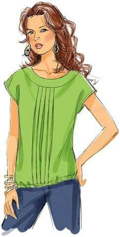 BUTTERICK PATTERNS B5610 Misses' Top, Size C5 (10-12-14-16-18) - Image 3