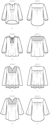 McCall's Patterns M7284 Misses' Tops, ZZ (Large-X-Large-XX-Large) - Image 3