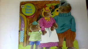 The Three Bears (A golden shape book)
