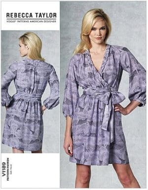 VOGUE PATTERNS V1189 Misses' Dress, Size FF (16-18-20-22)