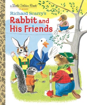Richard Scarry's Rabbit and His Friends (Little Golden Book)