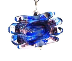Celestial Thing Lampworked Glass Necklace