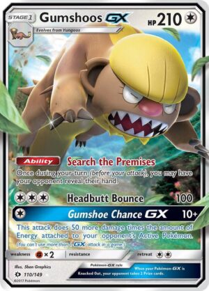 Gumshoos GX - SM Base Set (SM01)