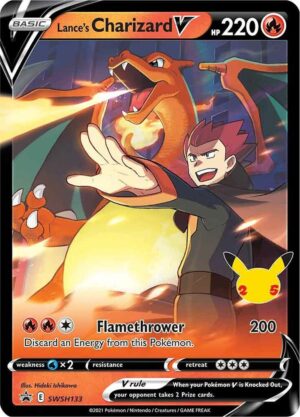Lance's Charizard V - SWSH133 - SWSH: Sword & Shield Promo Cards (SWSD)