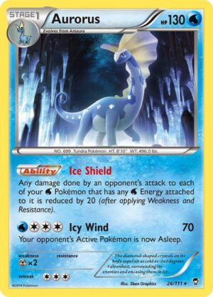 Aurorus - XY - Furious Fists (FFI)