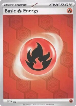 Basic Fire Energy - SV: Shrouded Fable (SFA) (Reverse Holofoil)