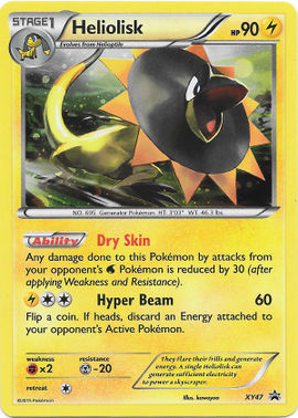 Heliolisk - XY47 - XY Promos (PR) (Cosmos Holo)
