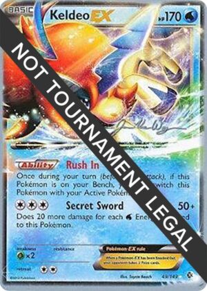 Keldeo EX - 2015 (Jacob Van Wagner) - World Championship Decks (WCD)
