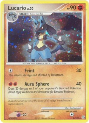 Lucario - Diamond and Pearl (DP) (Holofoil)