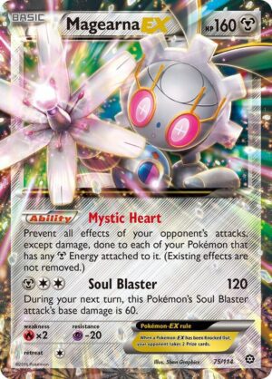 Magearna EX - XY - Steam Siege (STS)