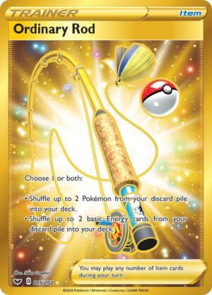 Ordinary Rod (Secret) - SWSH01: Sword & Shield Base Set (SWSH01)