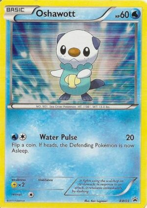 Oshawott - BW03 - Black and White Promos (PR)