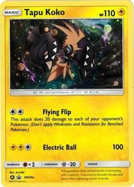 Tapu Koko - SM30a - Alternate Art Promos (PR)
