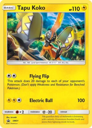 Tapu Koko - SM31 - SM Promos (SMP)