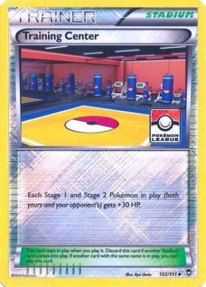 Training Center - 102/111 (Pokemon League) - League & Championship Cards (PR)