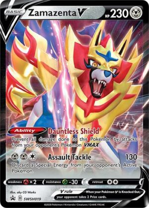Zamazenta V - SWSH019 - SWSH: Sword & Shield Promo Cards (SWSD)